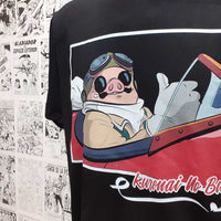 Camiseta Iconica | Pelicula Porco Rosso | Hombre