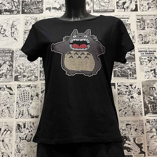 Camiseta de Studio Ghilbi Totoro Boca Abierta