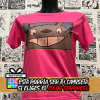 Camiseta Totoro Sonriente | Pelicula Studio Ghibli | Mujer