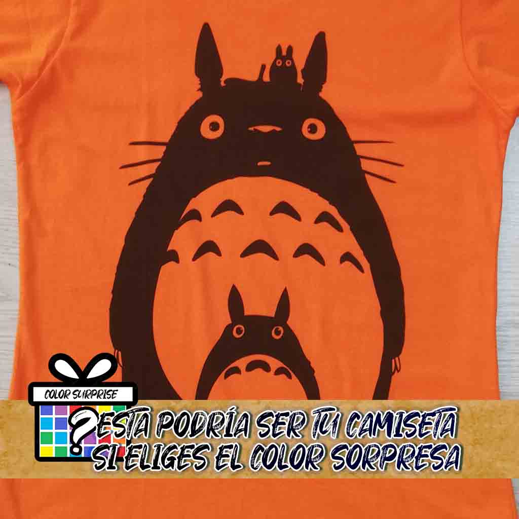 camiseta de la película mi vecino totoro