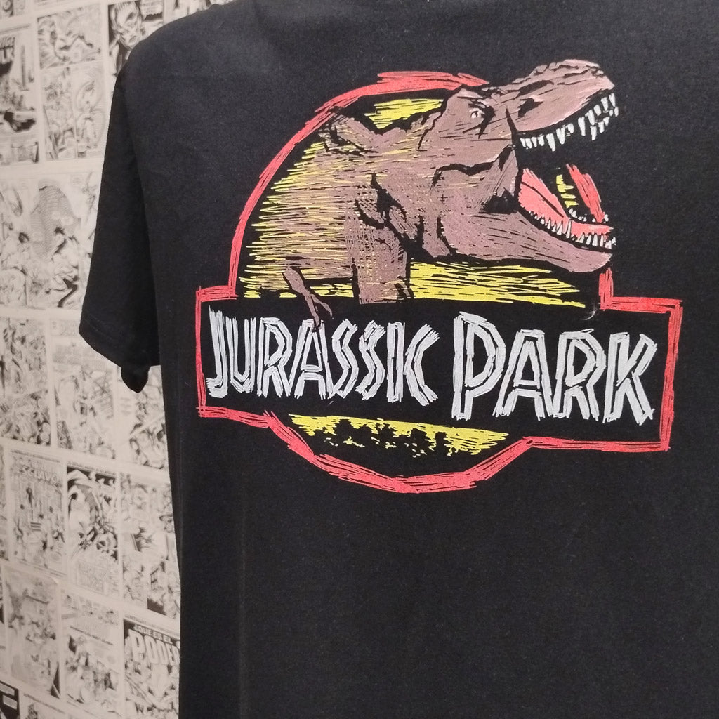 Camiseta T-Rex | Película Jurassic Park | Hombre | Kool Things -  Detalle