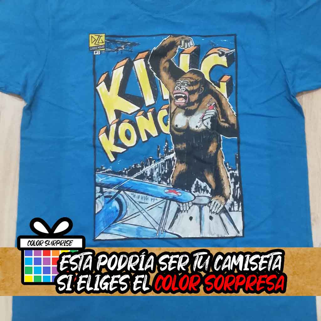 camiseta cine King Kong 2