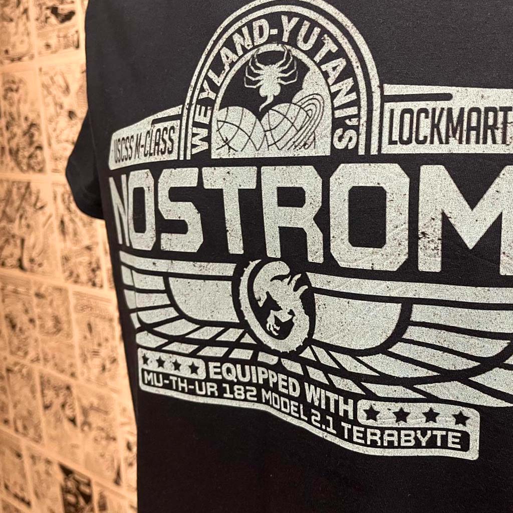 Camiseta Nave Nostromo | Pelicula Alien | Hombre