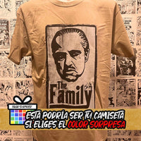 Camiseta La Familia | Película El Padrino | Hombre | Kool Things - Frontal
