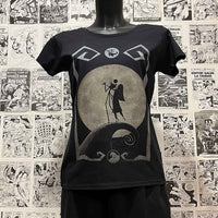 Camiseta Jack Sally | Película Pesadilla Antes de Navidad | Infantil - Vista Frontal