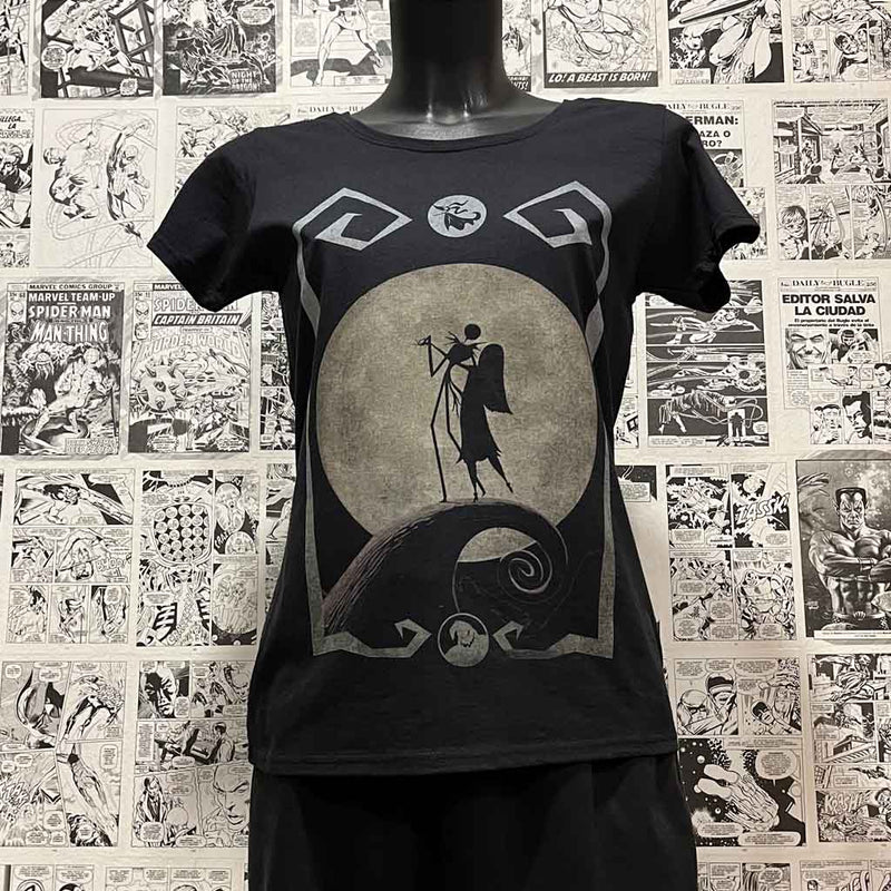 Camiseta Jack Sally | Película Pesadilla Antes de Navidad | Infantil