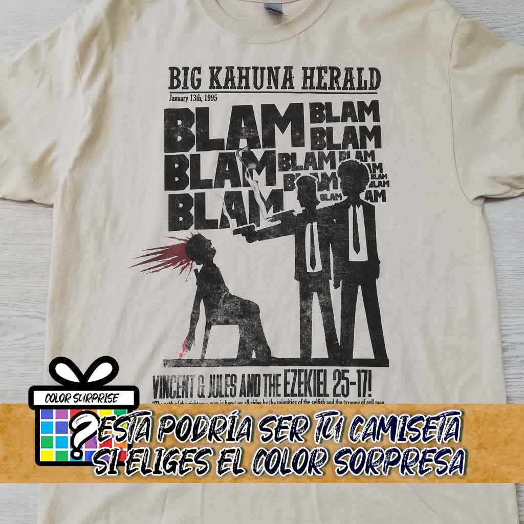 Camiseta Balm Blam | Película Pulp Fiction | Infantil