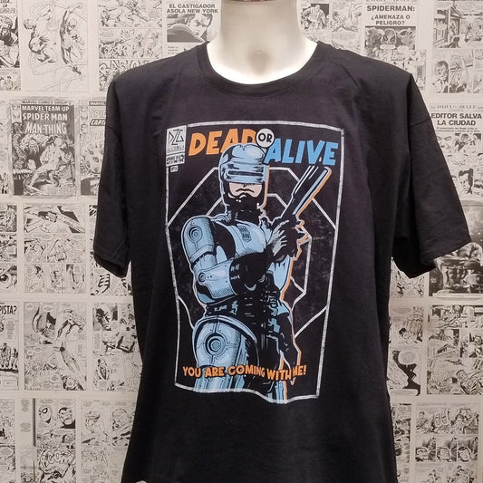Camiseta Dead or Alive | Película Robocop | Infantil | Kool Things - Frontal