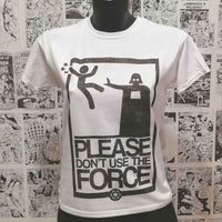 Camiseta Don't Use The Force | Películas Star Wars  | Mujer - Vista Frontal