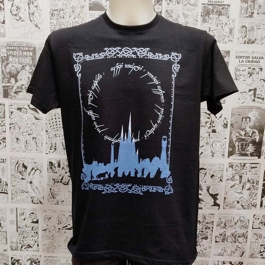 Camiseta La Compañía del Anillo | Pelicula El Señor de los Anillos | Hombre