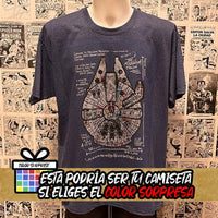 Camiseta Halcón Milenario | Películas de Star Wars | Mujer