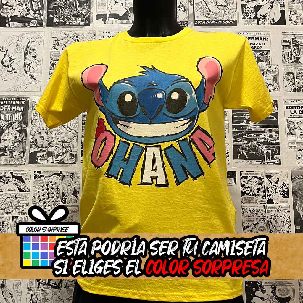 Camiseta de la película de Stitch