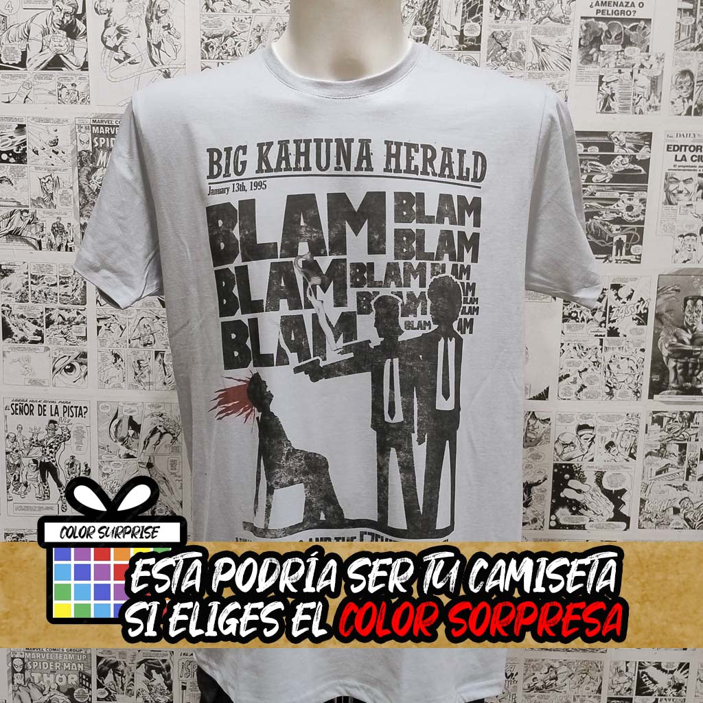 Camiseta Balm Blam | Película Pulp Fiction | Infantil