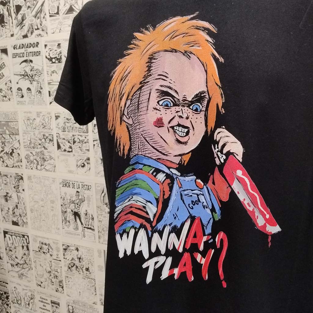 Camiseta de Chucky El muñeco diabólico de las Películas Chucky