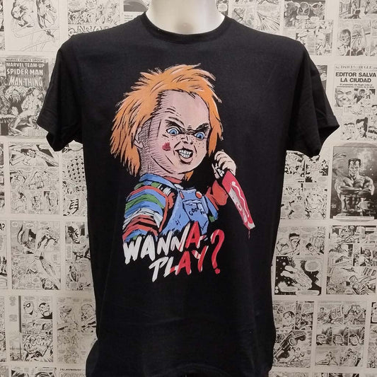 Camiseta  El muñeco diabólico | Películas Chucky | Infantil - Vista Frontal