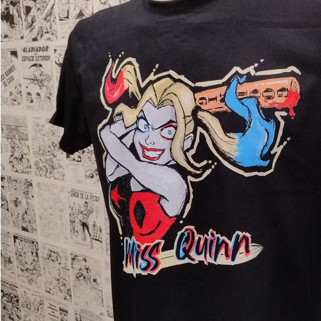 Camiseta de Cómic DC de Harley Quinn