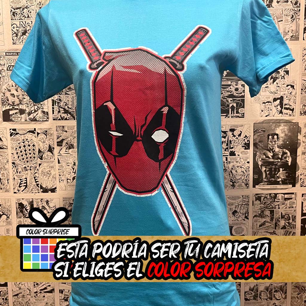 Camiseta del Superhéroe de Cómic Deadpool