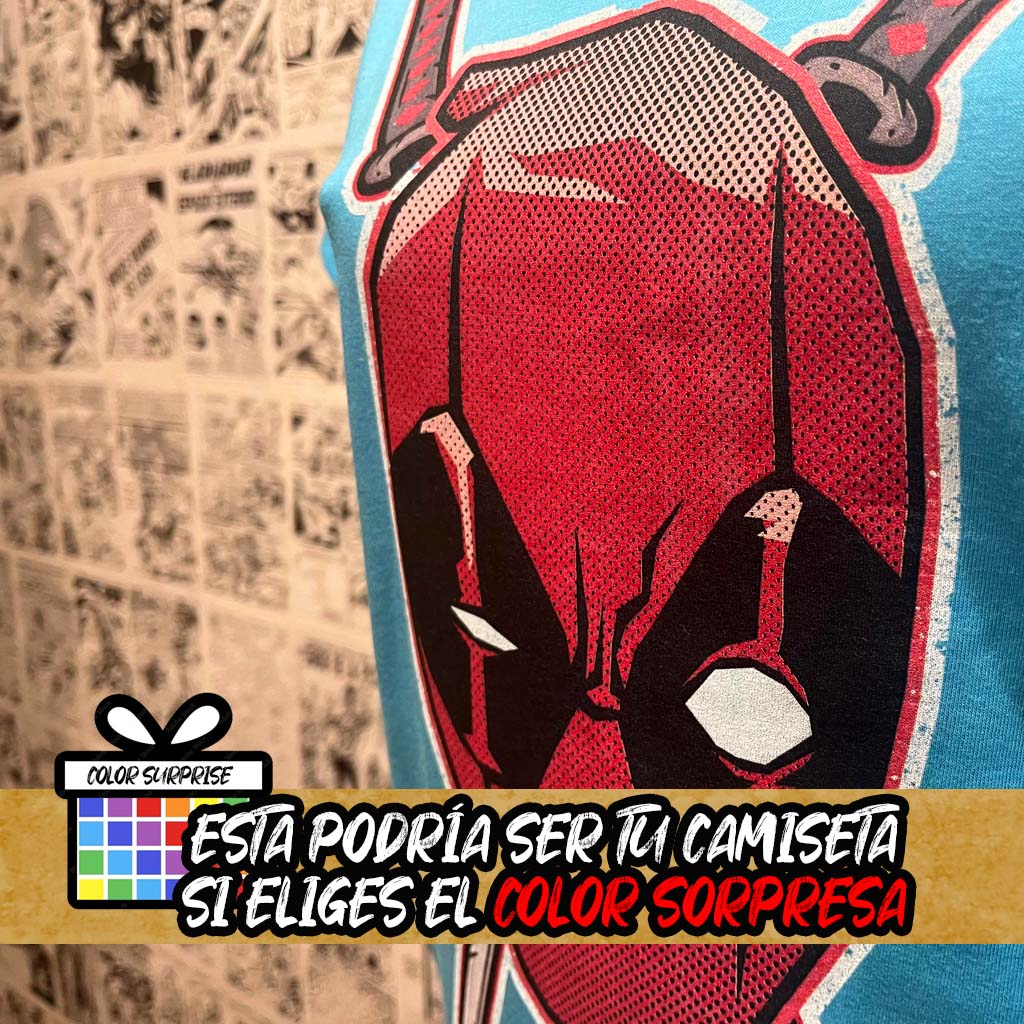 Camiseta del Superhéroe de Cómic Deadpool