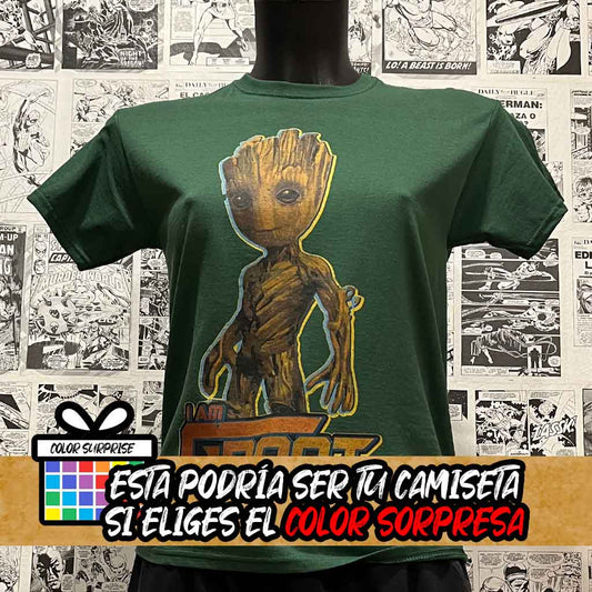 Camiseta Groot | Películas Guardianes de la Galaxia | Infantil - Vista Frontal