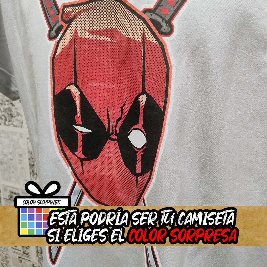 Camiseta del Superhéroe de Cómic Deadpool