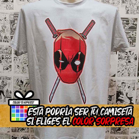 Camiseta Mercenario Bocazas | Comic Deadpool | Mujer - Vista Frontal