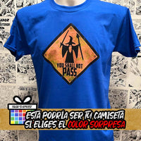 Camiseta You shall not pass | Pelicula El Señor de los Anillos | Mujer - Vista Frontal