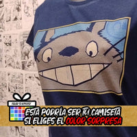 Camiseta Totoro Sonriente | Pelicula Studio Ghibli | Infantil