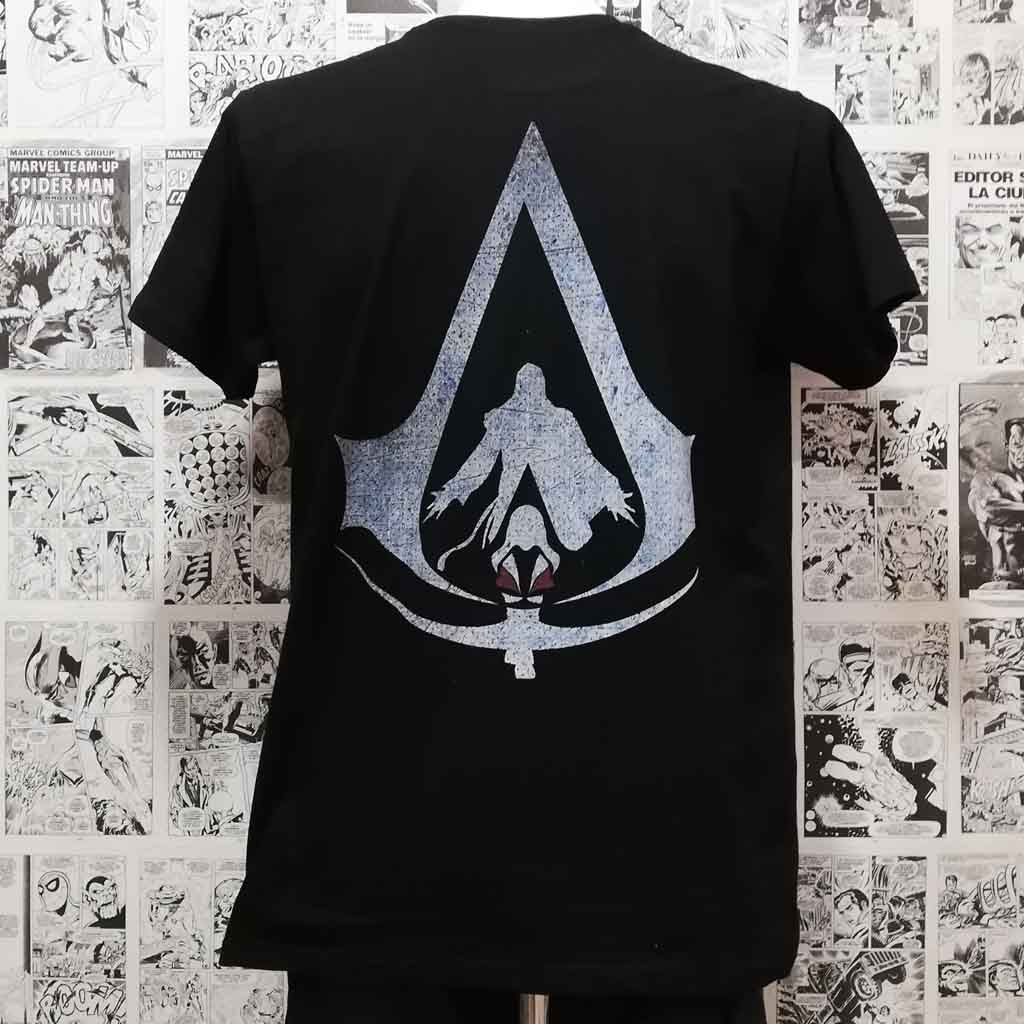 Camiseta La Hermandad  | Videojuego Assassin's Creed | Mujer - Vista Frontal