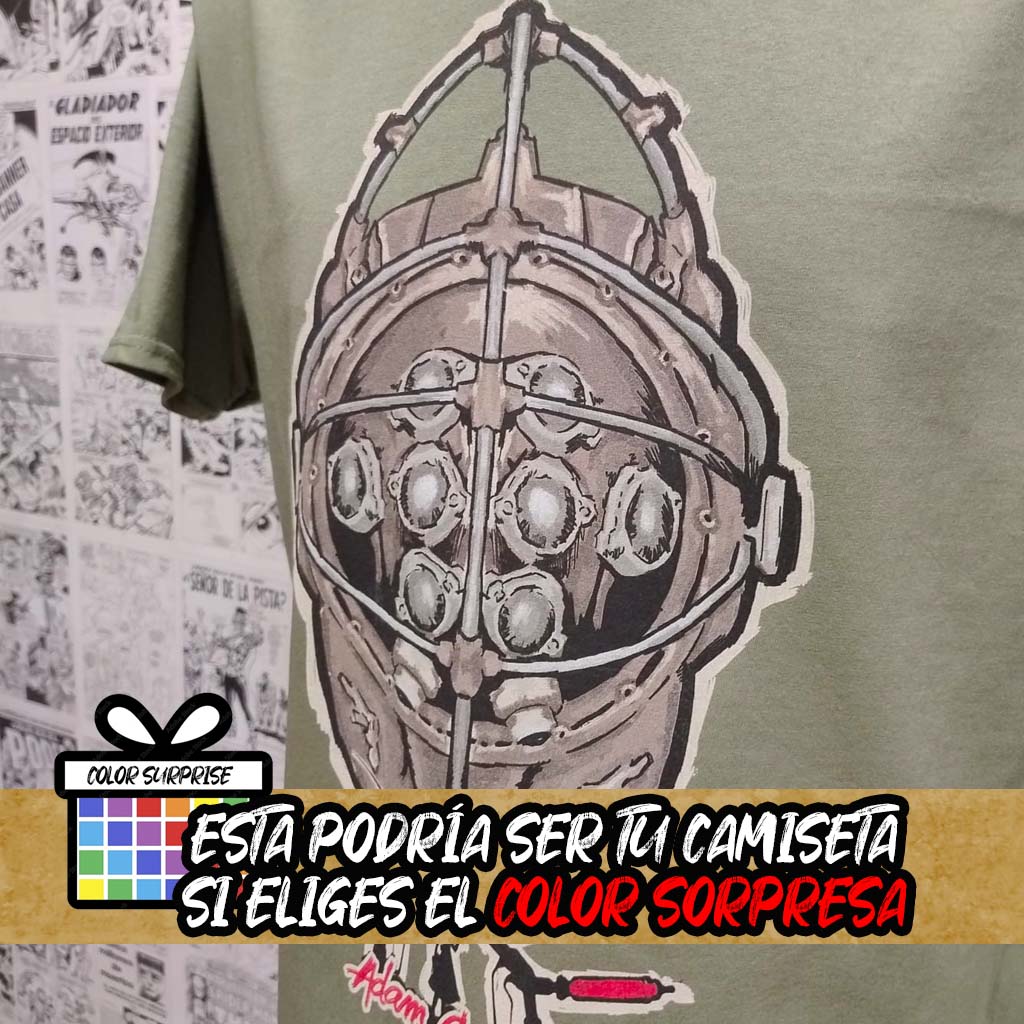 Camiseta Big Daddy | Videojuego BioShock | Infantil