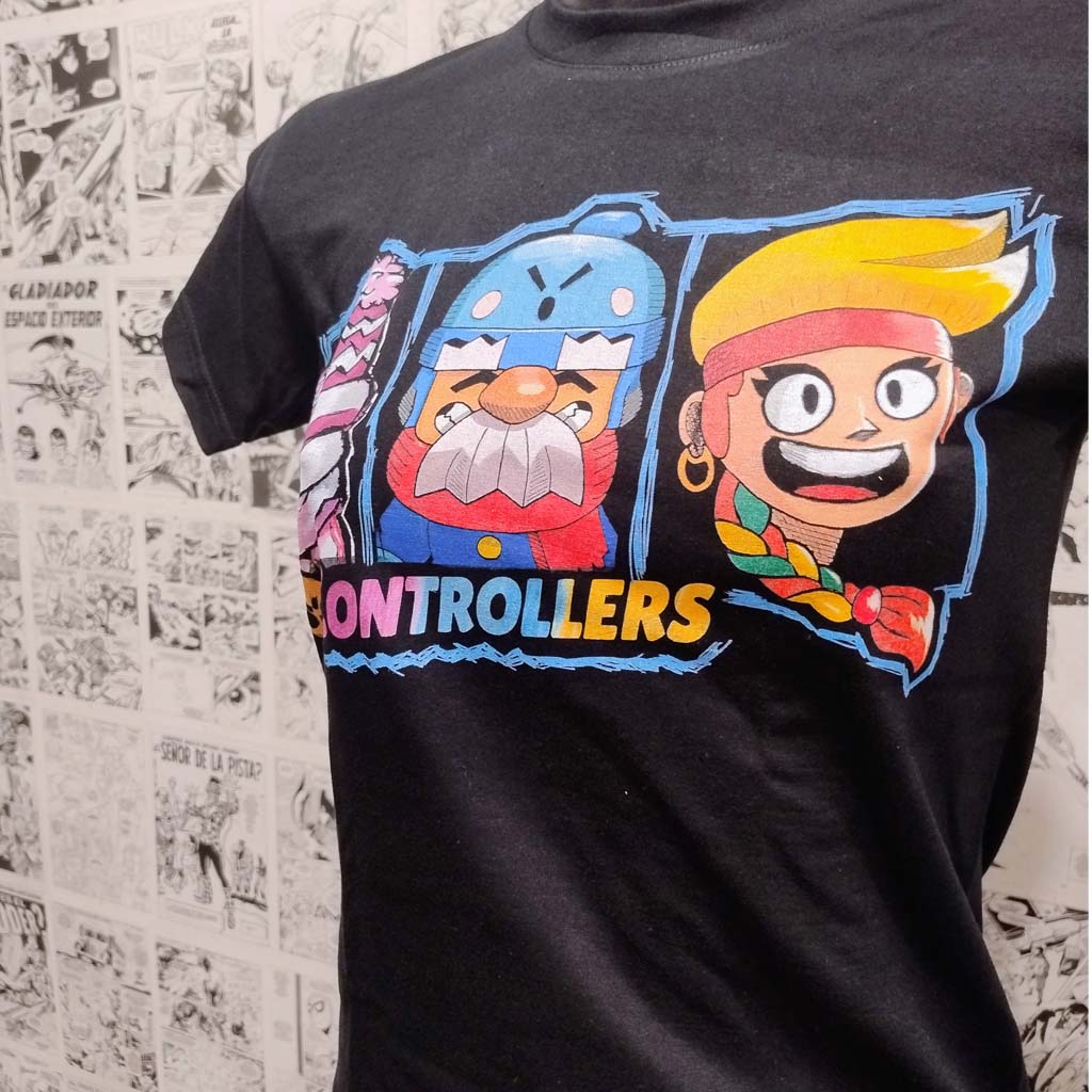 Camiseta del Videojuego Brawl Stars Control