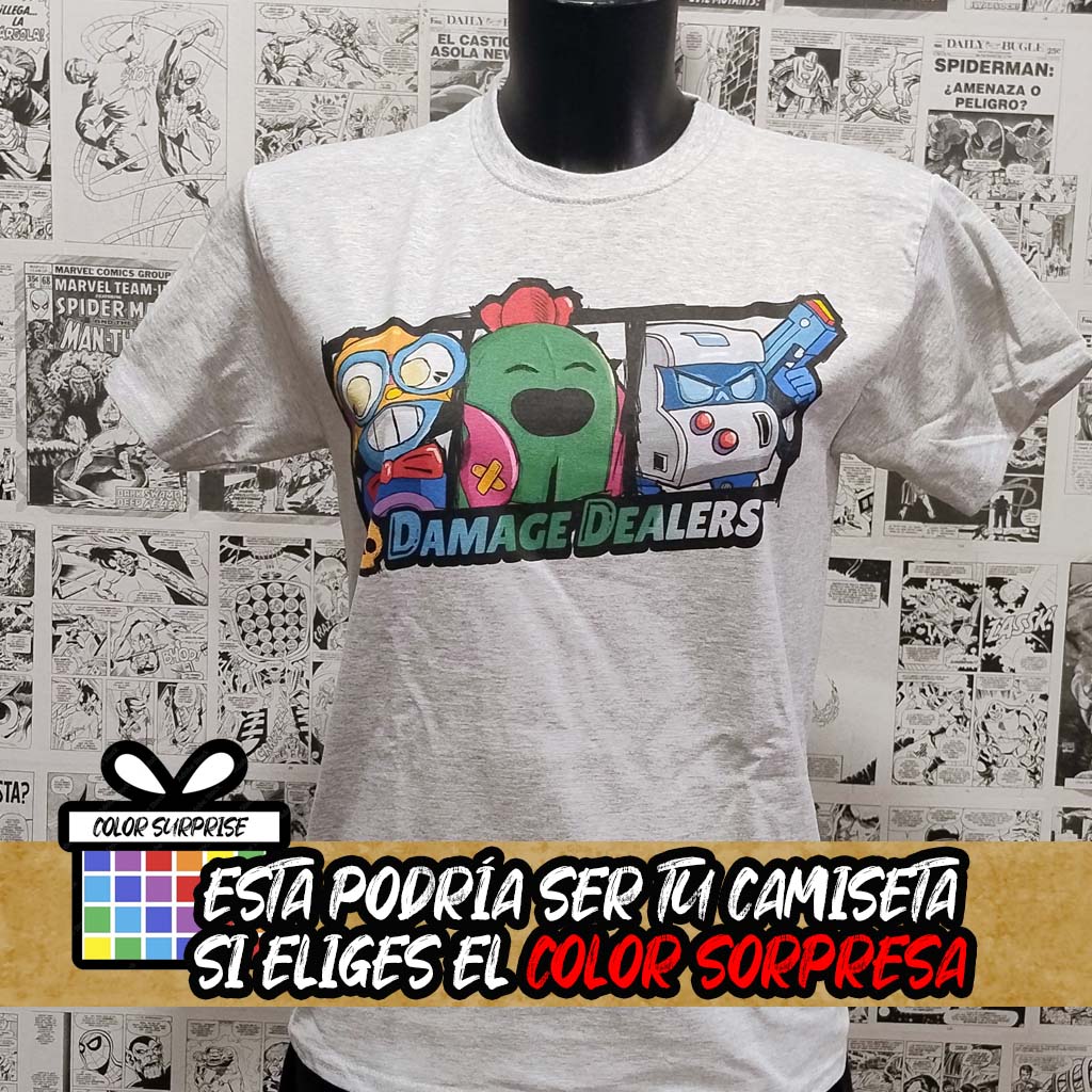 Camiseta del Videojuego Brawl Stars Destructores