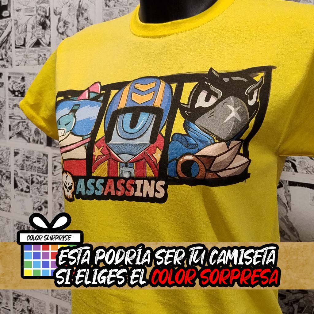 Camiseta del Videojuego Brawl Stars Assassins