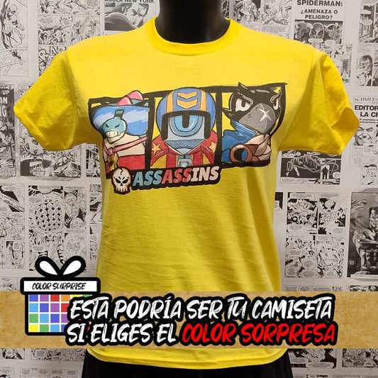 Camiseta del Videojuego Brawl Stars Assassins