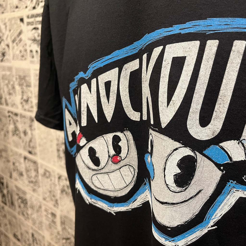 Camiseta Knockout! | Videojuego Cuphead | Mujer