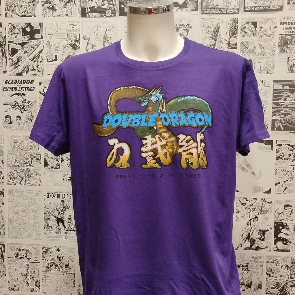 Camiseta Double Dragon | Videojuego Retro | Mujer | Kool Things - Frontal
