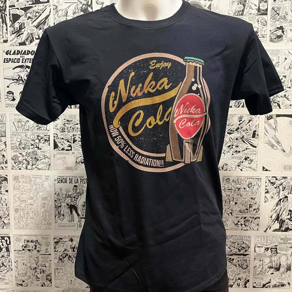 Camiseta de Nuka Cola del Videojuego Fallout