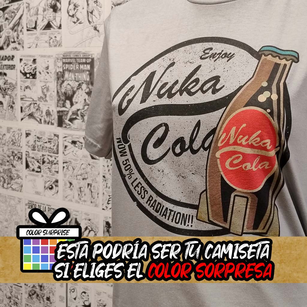 Camiseta de Nuka Cola del Videojuego Fallout