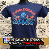 Camiseta Hacha Dorada Retro Gaming | Videojuegos Golden Axe | Mujer