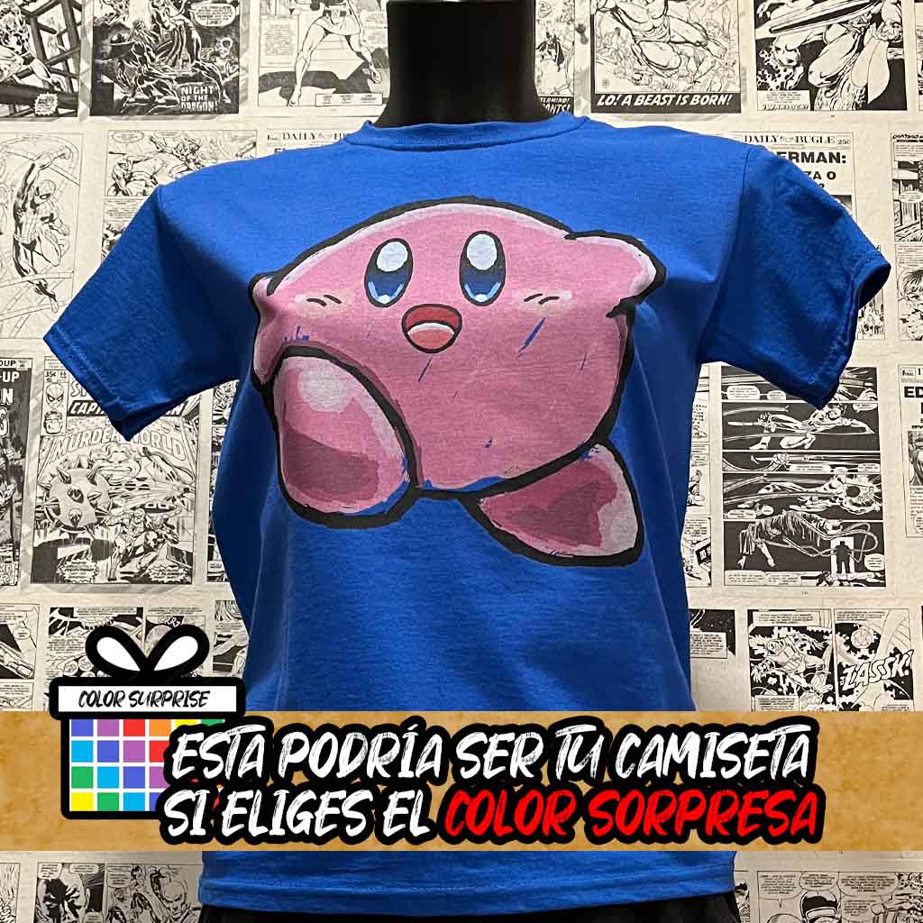 Camiseta Kirby | Videojuego | Mujer