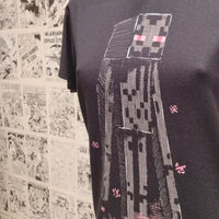 Camiseta Enderman | Videojuego Minecraft | Mujer | Kool Things -  Detalle