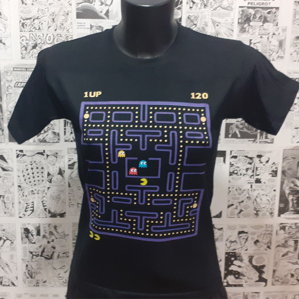 Camiseta del Videojuego Pac-Man