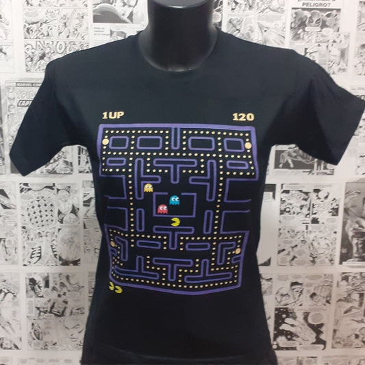 Camiseta Pac-Man | Videojuego Clásico de Arcade | Mujer - Vista Frontal