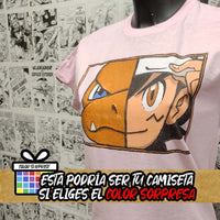 Camiseta Pokémon | Duo Ash Charizard | Hombre