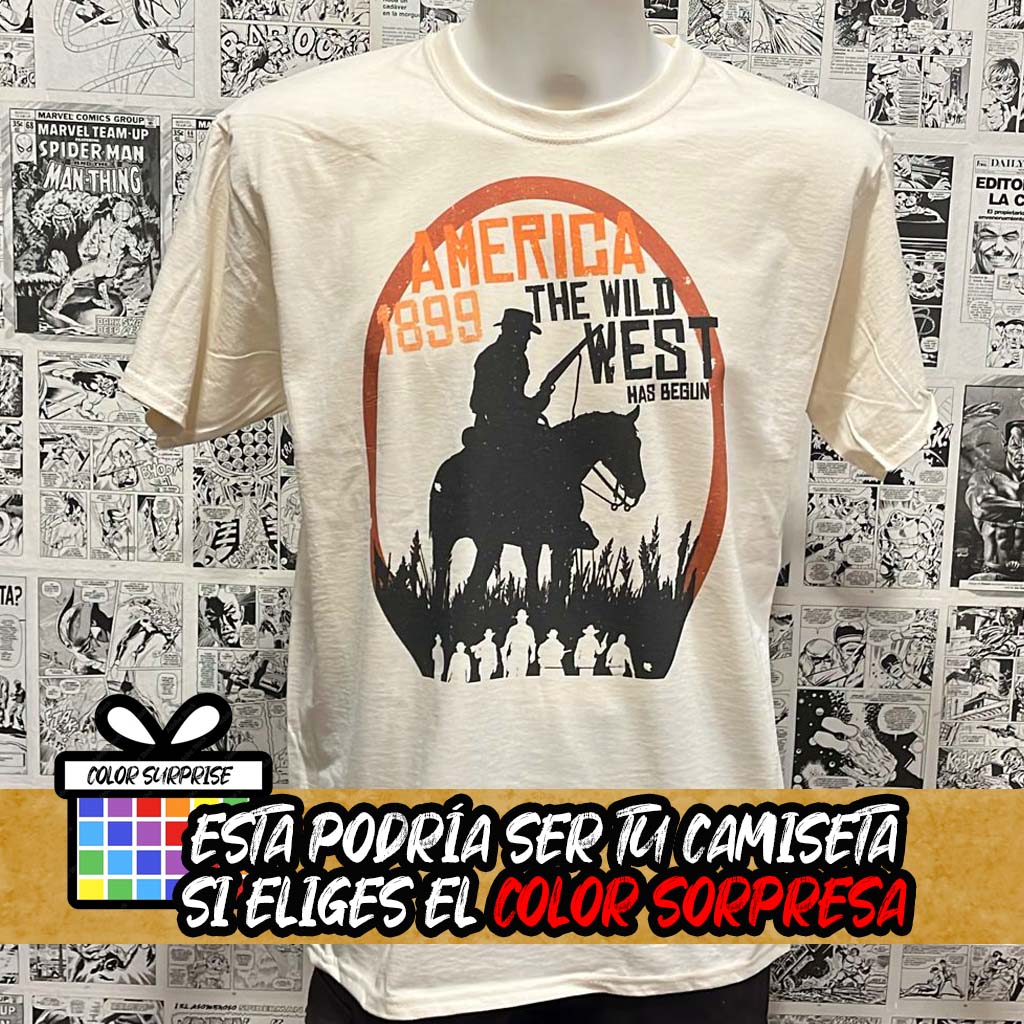 Camiseta del Videojuego Red Dead Redemption