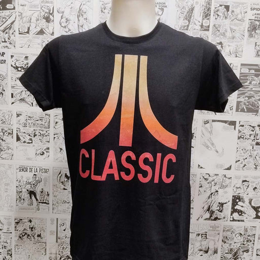 Camiseta de Videojuegos Retro | Consola Atari  | Hombre - Vista Frontal