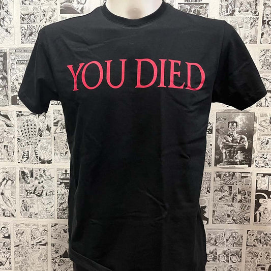 Camiseta YOU DIED | Dark Souls | Hombre - Vista Frontal