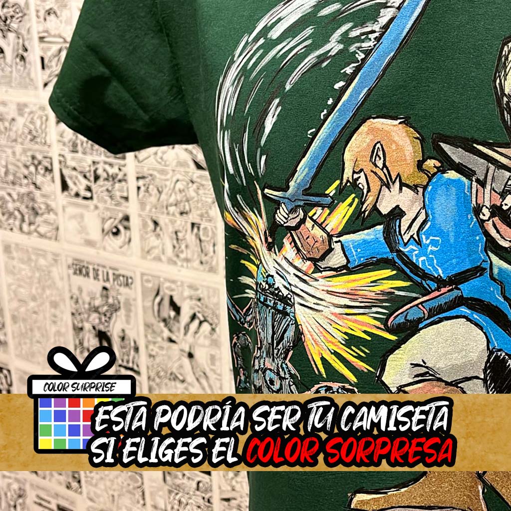 Camiseta de Link del Videojuego Zelda