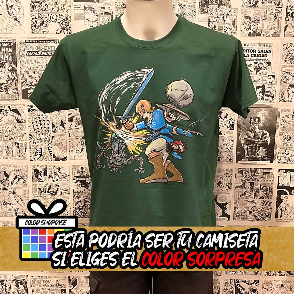 Camiseta de Link del Videojuego Zelda