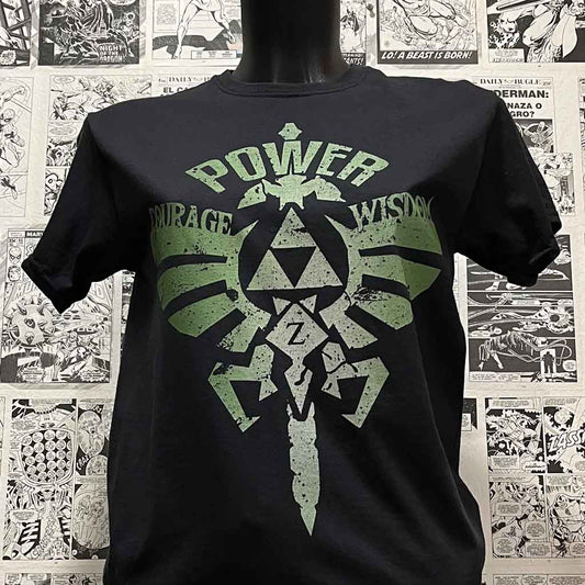 Camiseta de la Trifuerza | The Legend of Zelda | Infantil - Vista Frontal