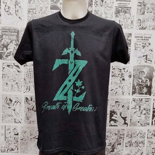 Camiseta The Legend of Zelda | Breath of Greatness | Mujer - Vista Frontal